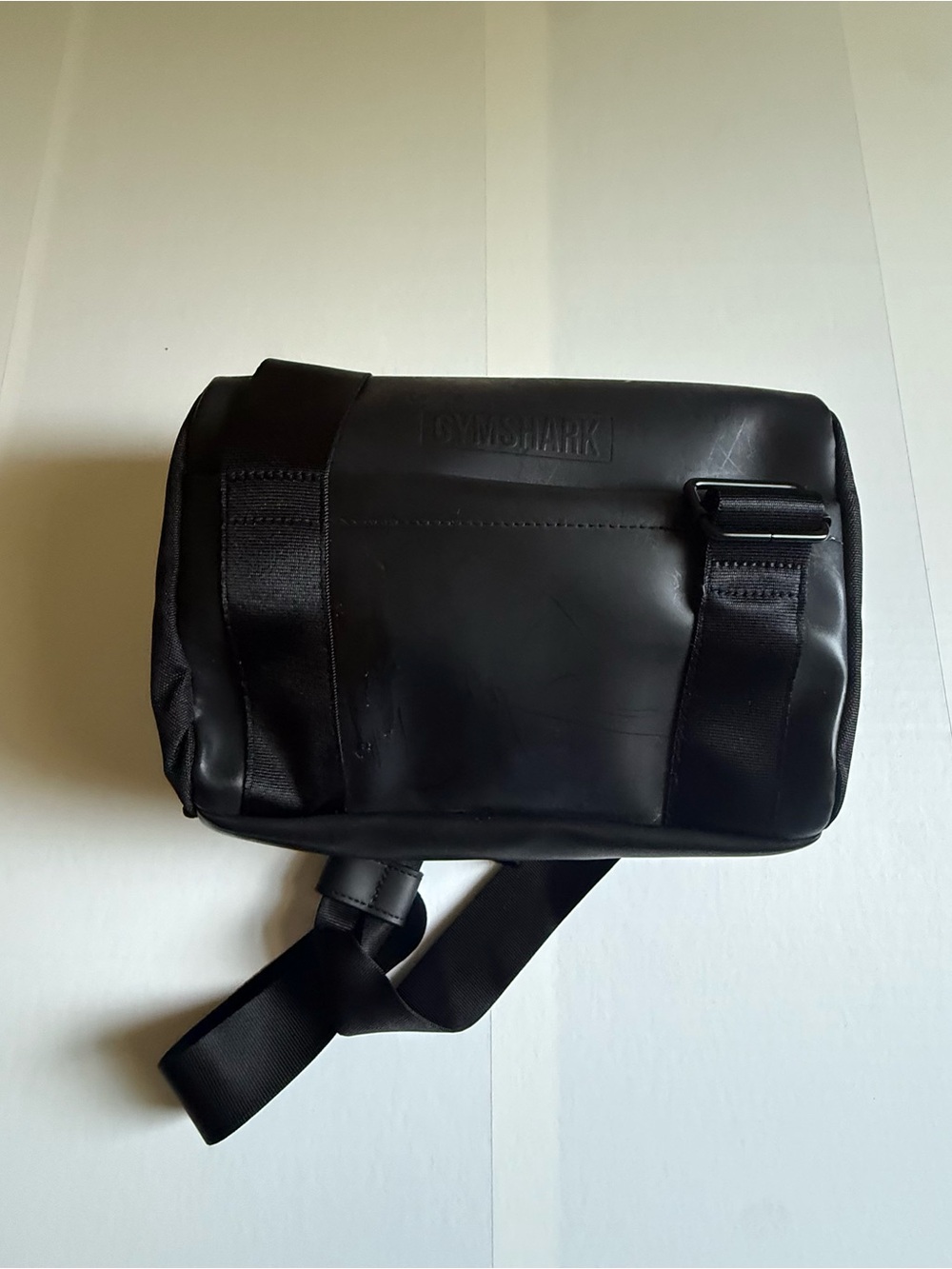 Gymshark Matte Black Sling Shoulder Bag